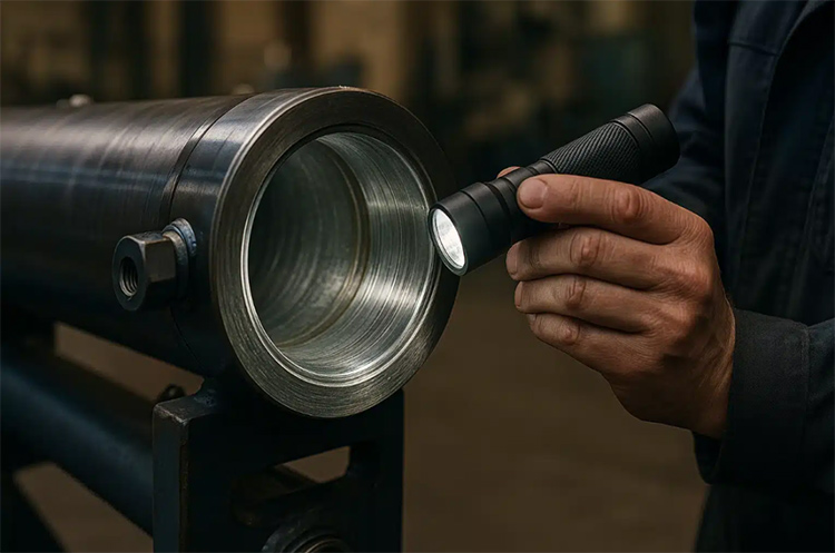 ¿Vale la pena reparar un cilindro hidráulico con fugas?